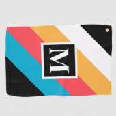 patroon golfhanddoek (Horizontaal)