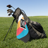 patroon golfhanddoek (Groen)