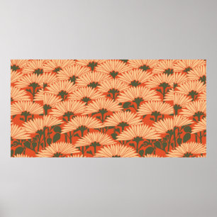 patroon grafische achtergrond poster
