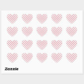 Patroon/hart Hart Sticker (Vel)