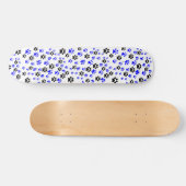 Patroon hondenliefhebbers skateboard (Horizontaal)