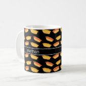 Patroon Hotdogs Koffiemok (Voorkant links)