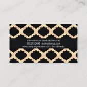 patroon III | Chic Visitekaartje (Achterkant)