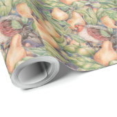 Patroon in een peerboom cadeaupapier (Rol Hoek)