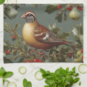 Patroon in een perenboom theedoek (Gevouwen)