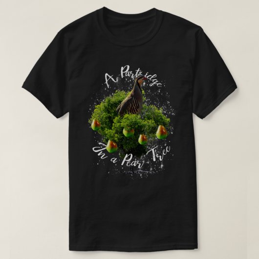 Patroon in Pear Tree T-shirt (Design voorkant)