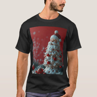 Patroon Kerst Noel Santa Claus Concept Design T-shirt