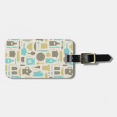 Patroon keukengereedschap bagagelabel (Voorkant horizontaal)