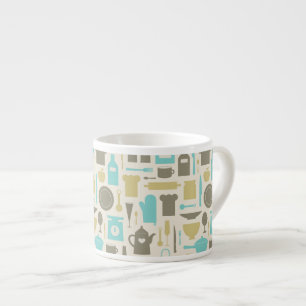 Patroon keukengereedschap espresso kop