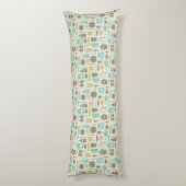 Patroon keukengereedschap lichaamskussen (Achterkant (Verticaal))