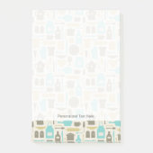 Patroon keukengereedschap post-it® notes (Voorkant)