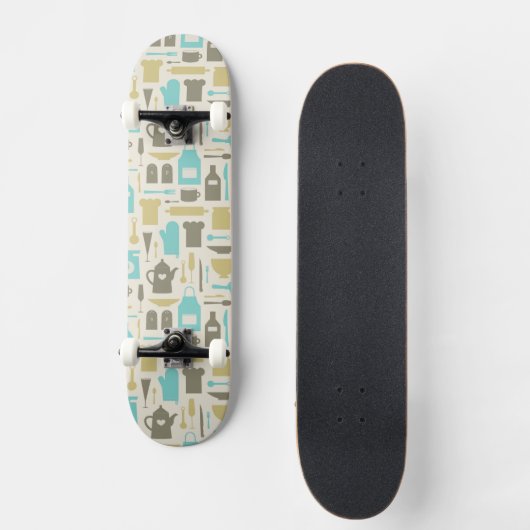 Patroon keukengereedschap skateboard (Voorkant)