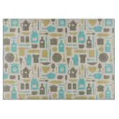 Patroon keukengereedschap snijplank (Voorkant)