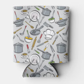 Patroon keukengereedschappen blikjeskoeler (Voorkant)