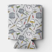 Patroon keukengereedschappen blikjeskoeler (Achterkant)