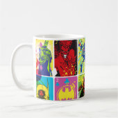 Patroon kleurcode Batman 2 Koffiemok (Links)