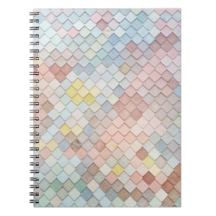 Patroon kunstschilfering Patronen Geometrisch ontw Notitieboek