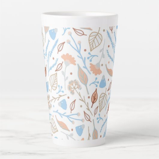 Patroon leest latte mok (Voorkant)
