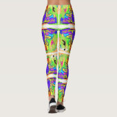 patroon leggings (Achterkant)