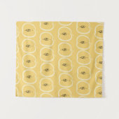  patroon met appel. Handtekening Wandkleed (Voorkant (horizontaal))