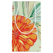 Patroon met asters klein cadeauzakje (Voorkant)