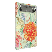 Patroon met asters mini klembord (Schuin)