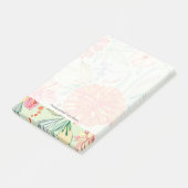 Patroon met asters post-it® notes (Schuin)