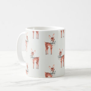 Patroon met Baby Deer 1 Koffiemok