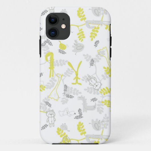 patroon met babydieren 2 Case-Mate iPhone case (Achterkant)