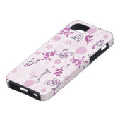 patroon met  babydieren Case-Mate iPhone case (Onderkant)