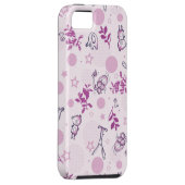 patroon met  babydieren Case-Mate iPhone case (Back/Rechts)