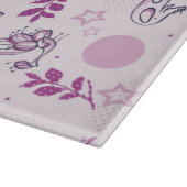 patroon met  babydieren snijplank (Hoek)