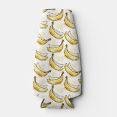 Patroon met banaan flesjeskoeler (Voorkant)