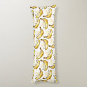 Patroon met banaan lichaamskussen (Achterkant (Verticaal))