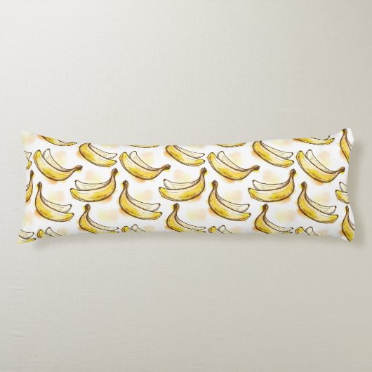 Patroon met banaan lichaamskussen (Voorkant)