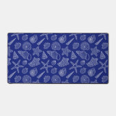 Patroon met Bright Blue Shell Bureaumat (Voorkant)