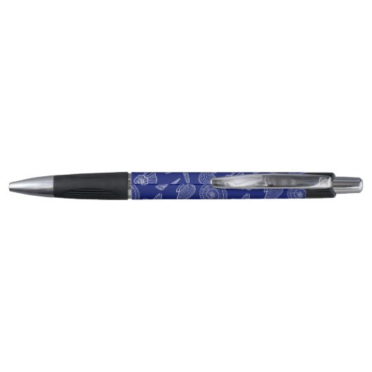 Patroon met Bright Blue Shell Pen (Achterkant)
