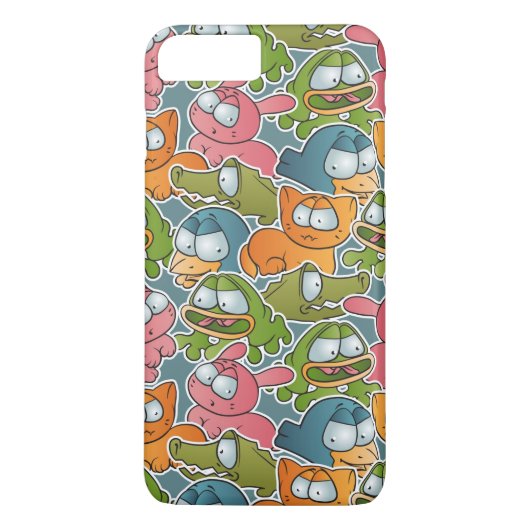  patroon met cartoons Case-Mate iPhone case (Achterkant)