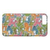  patroon met cartoons Case-Mate iPhone case (Achterkant (Horizontaal))