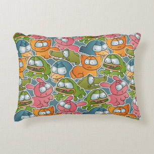 patroon met cartoons decoratief kussen