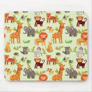 Patroon met Cartoons Muismat