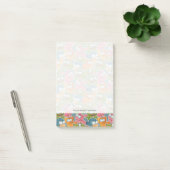 patroon met cartoons post-it® notes (Kantoor)