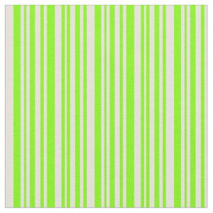 Patroon met Chartreuse & Beige Lined Stof