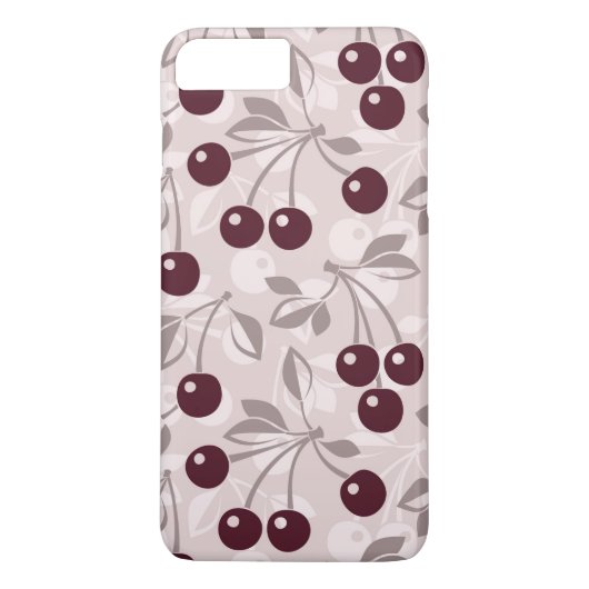 Patroon met Cherries 2 Case-Mate iPhone Case (Achterkant)