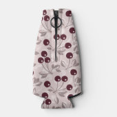 Patroon met Cherries 2 Flesjeskoeler (Achterkant)