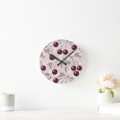 Patroon met Cherries 2 Ronde Klok (Huis)