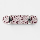 Patroon met Cherries 2 Skateboard (Horizontaal)