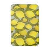 patroon met citroentakken badmat (Voorkant Verticaal)