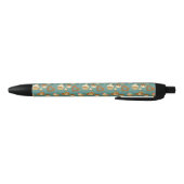 Patroon met cupcakes en snoepjes zwarte inkt pen (Bodem)