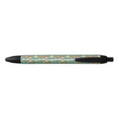 Patroon met cupcakes en snoepjes zwarte inkt pen (Achterkant)